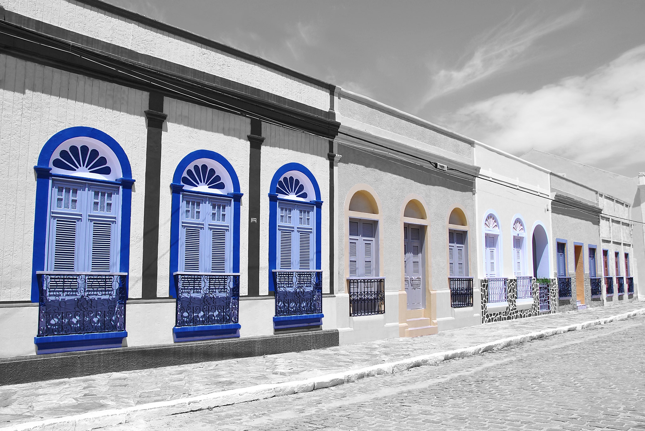 Casas de Aracati-CE (detalhe). Paulo Bulbol